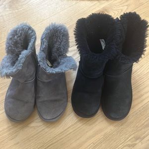 Ugg Boots - Girls Size 4  - bundle is for 2 pairs- still have lots of life left!